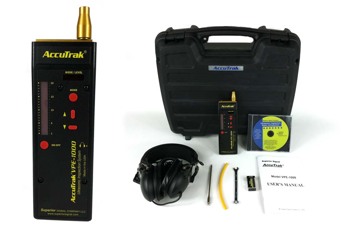 AccuTrak VPE1000 Ultrasonic Leak detector & Inspection System