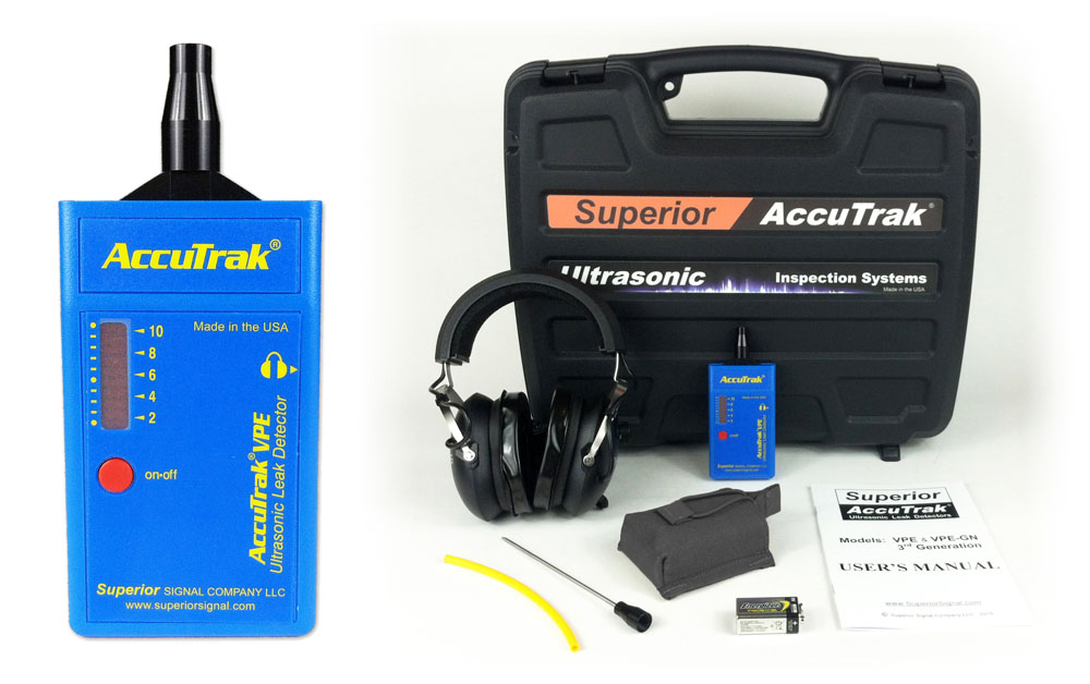 AccuTrak VPE Ultrasonic Leak Detector - Professional KIT
